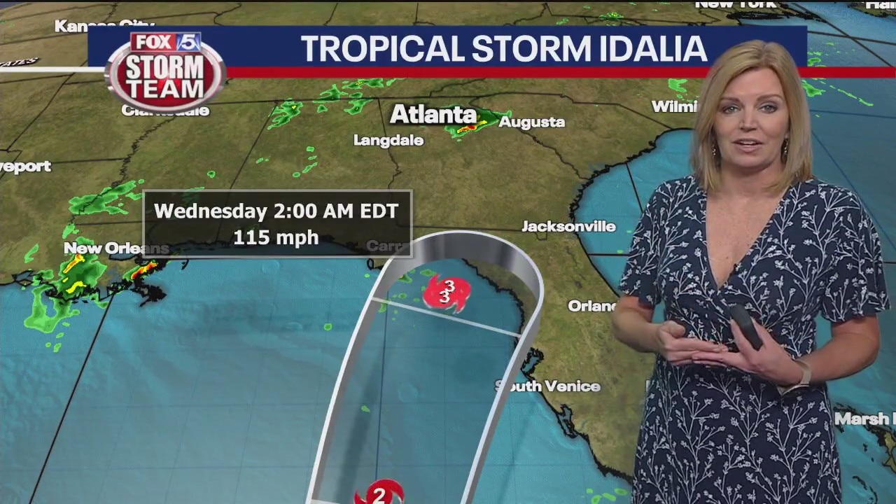 Monday morning weather forecast