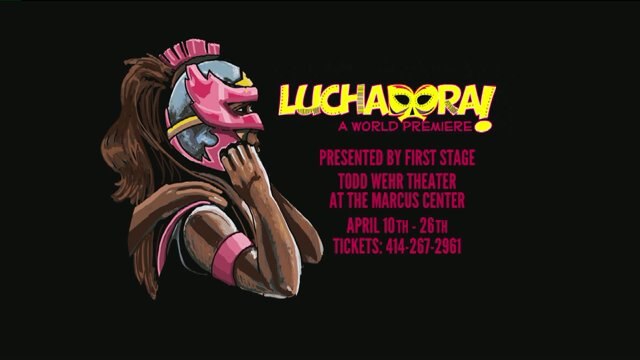 Why is there wrestling going on at First Stage Theater?