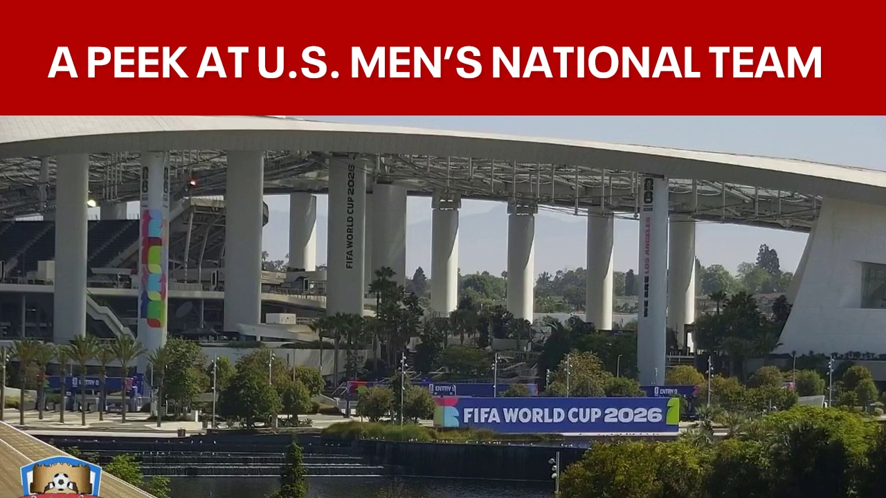 Sneak peak of the U.S. Men's National Soccer Team