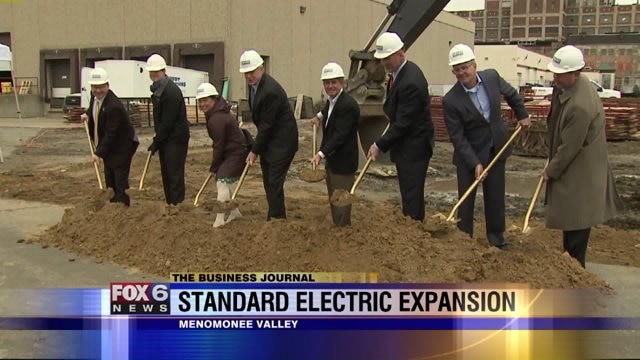 Standard Electric Supply, third-generation, family-owned business, breaks ground on expansion