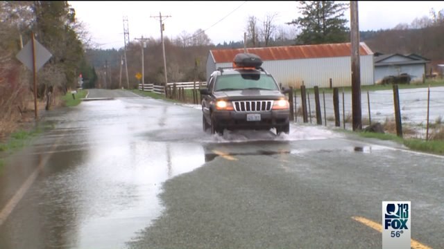 Flooding in Shelton