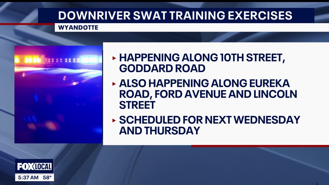 SWAT training scheduled in Wyandotte