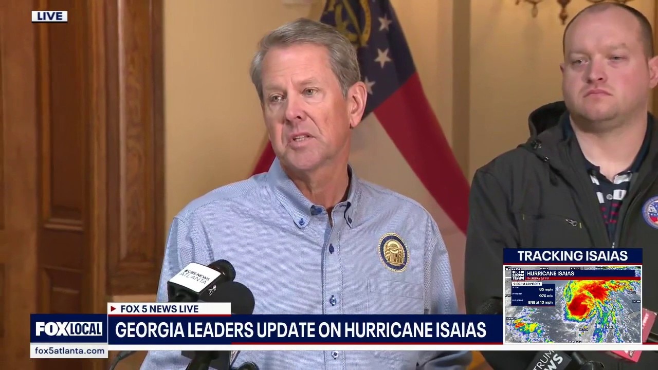 Gov. Kemp declares State of Emergency ahead of Isaias 