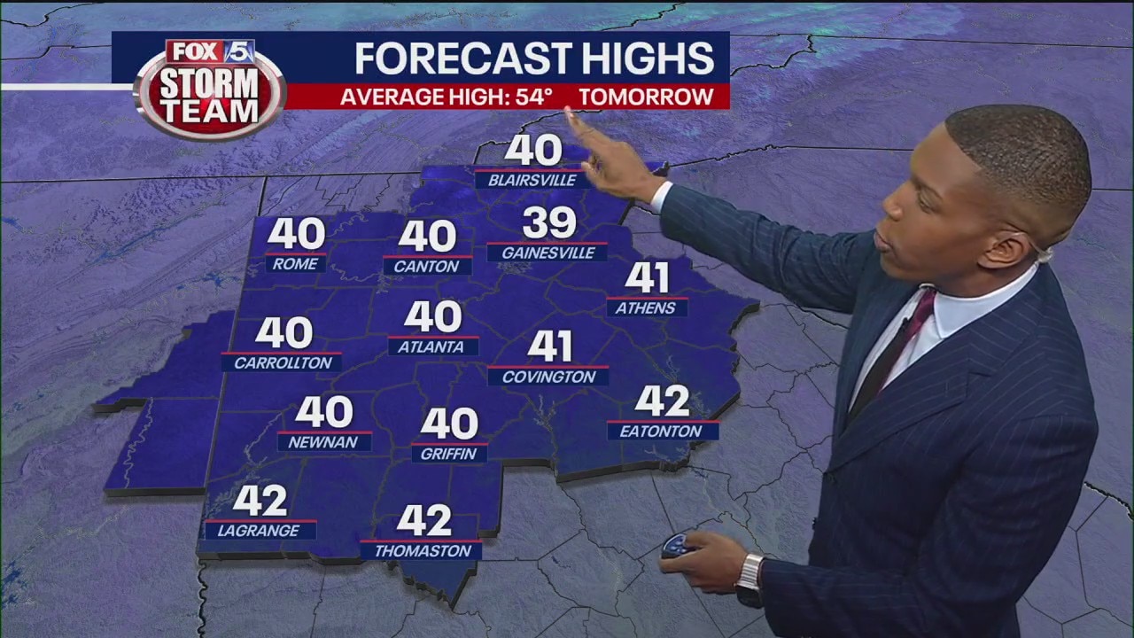 Arctic air returns - Weekend forecast update