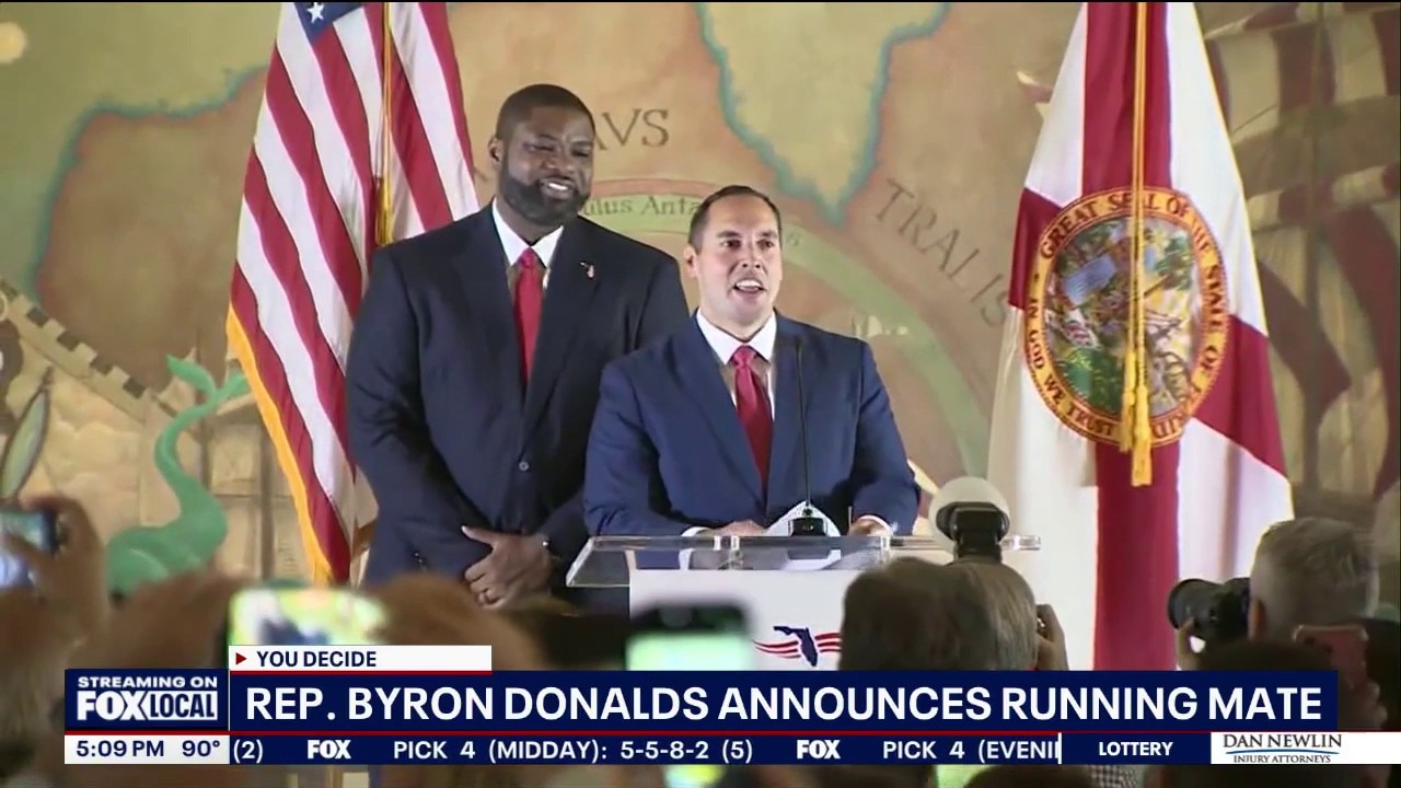 Donalds names state Sen. Bryan Avila as running mate in governor’s race