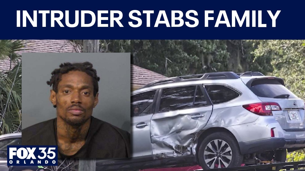 Florida family attacked, stabbed by intruder in home, deputies say