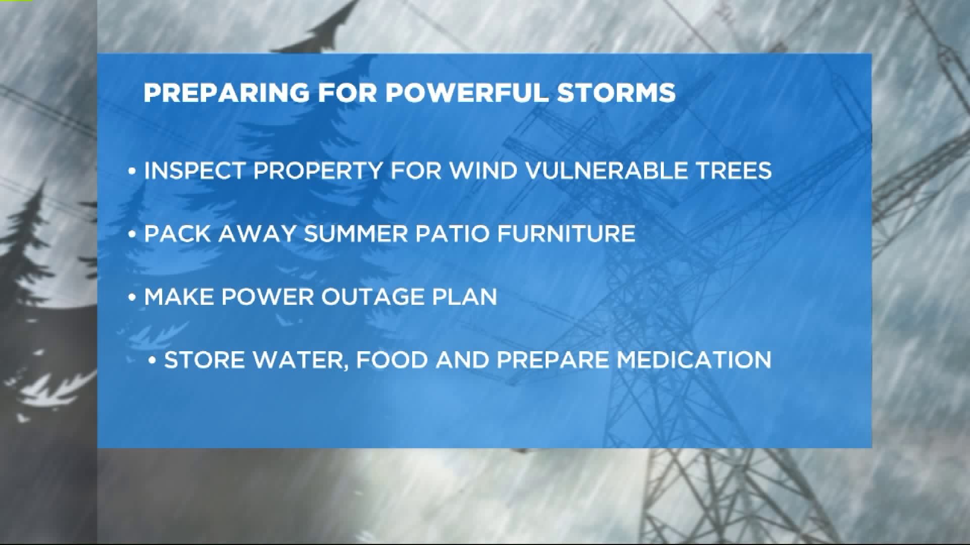 IIWI PREPARING FOR STORMS