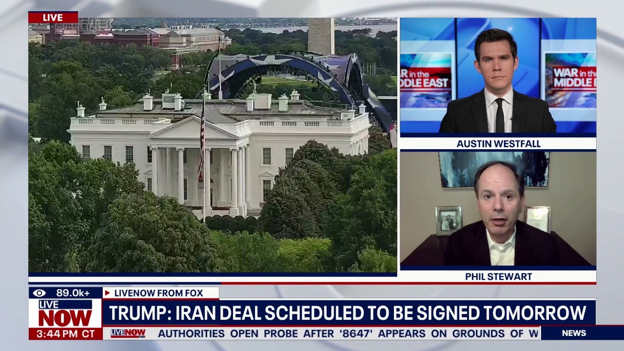 Trump: Iran deal will be signed on Sunday