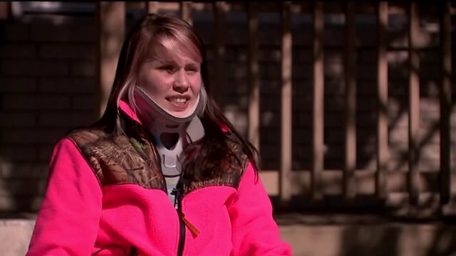 "Nobody had to stop," but some did after a bad crash on I-94, and the victim wants to say `thank you`