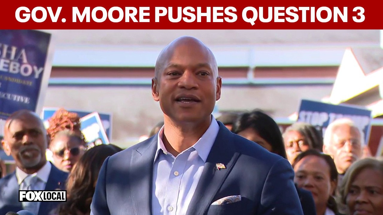 Gov. Moore, Maryland leaders rally support for Question 3