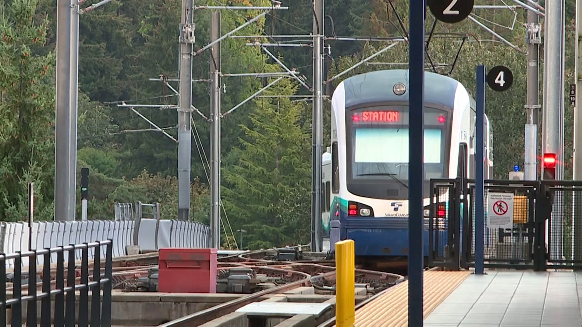 Light Rail Cracked Tracks