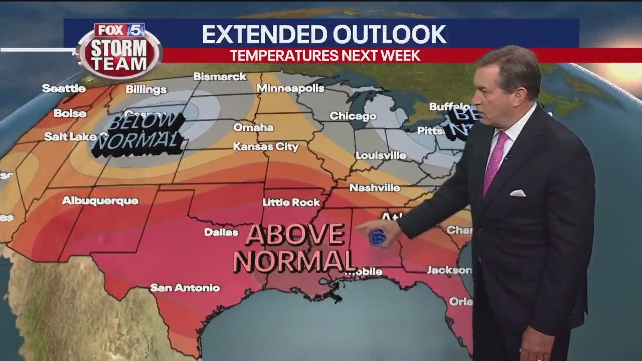 Friday night forecast