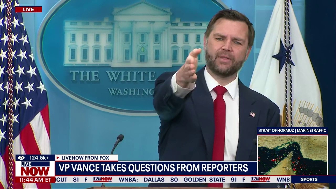 VP Vance holds White House press briefing