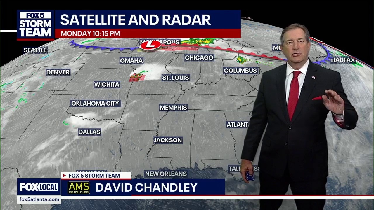 Monday night forecast