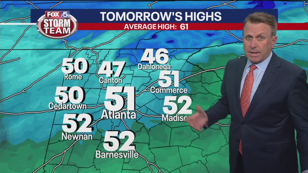 Monday afternoon forecast