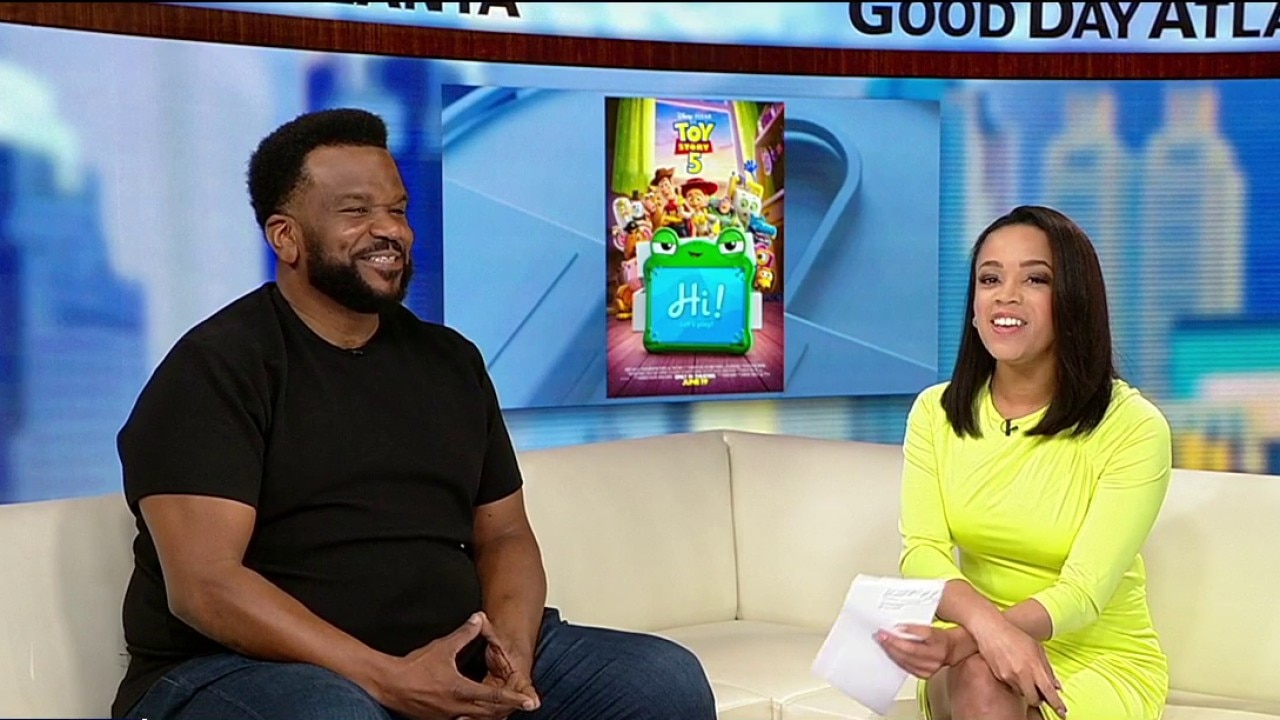 Craig Robinson on his role in Toy Story 5