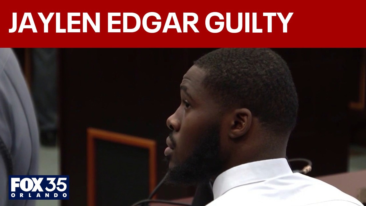Jaylen Edgar found guilty on all 9 counts in deadly Orlando Halloween shooting