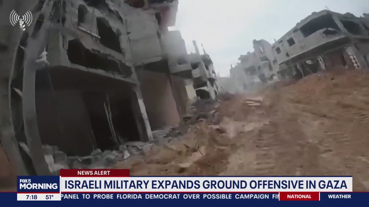 Israeli military expands ground offensive in Gaza