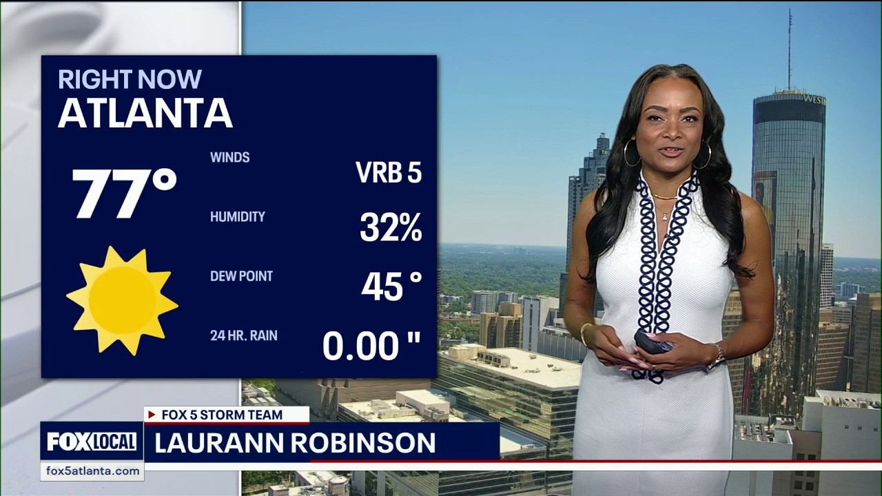 Thursday midday weather forecast