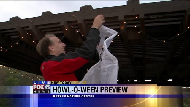 Carl previews Howl-O-Ween at Retzer Nature Center