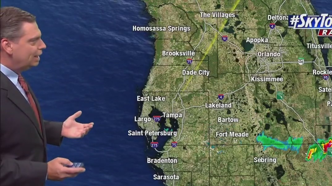 Sunday night forecast