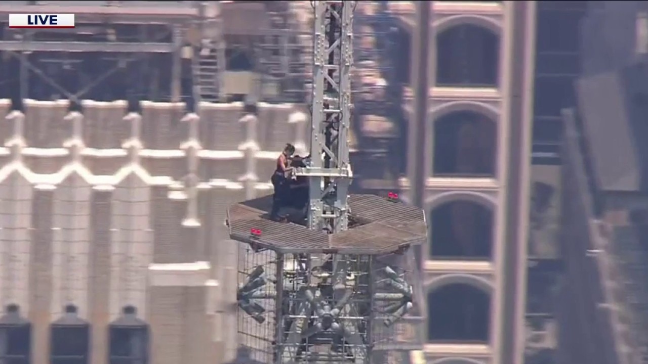 Empire State Building climbers get engaged after reaching the top