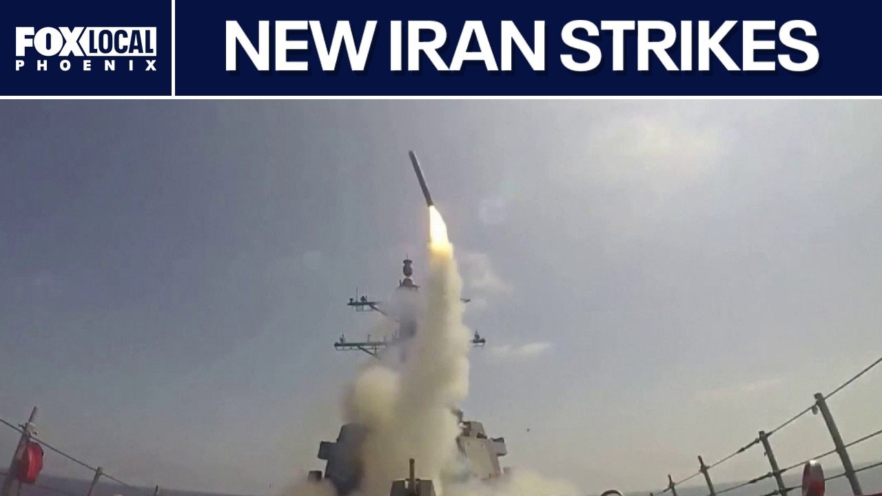 Iran war: U.S. launches new strikes on Iran after commercial ship attacks in Strait of Hormuz