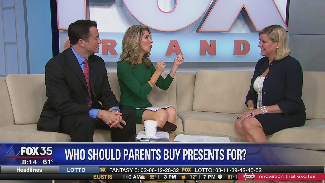 Who should parents buy gifts for?
