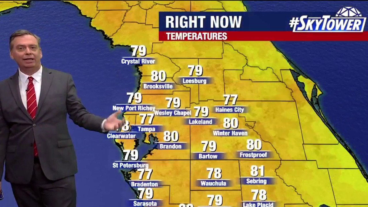 Tampa weather | Tuesday afternoon forecast