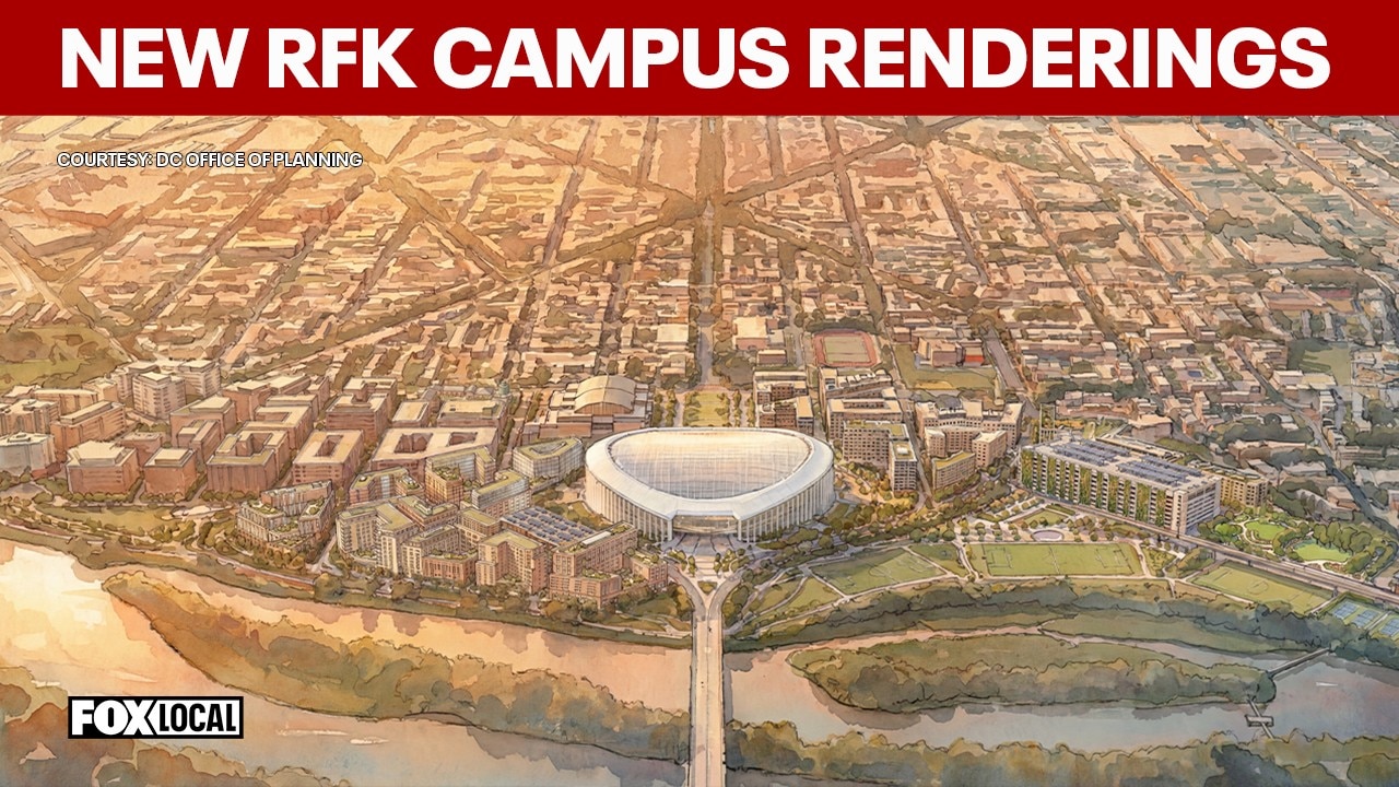 Newly unveiled RFK master plan renderings