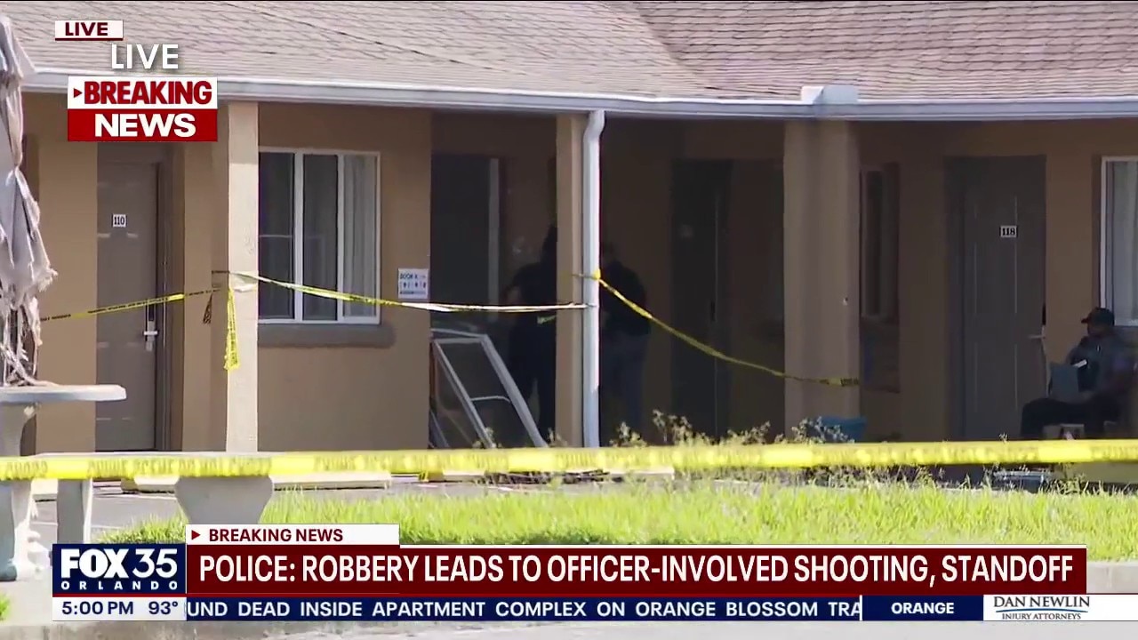 Daytona Beach robbery suspect exchanges gunfire with police during motel standoff