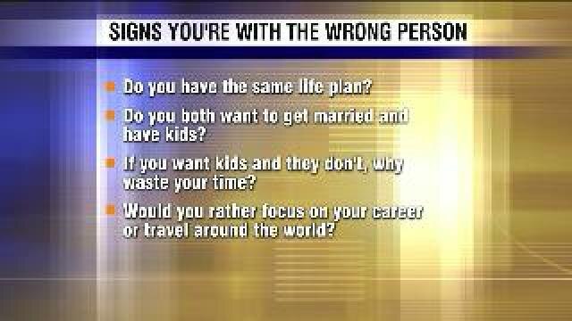 Are you dating the wrong person?