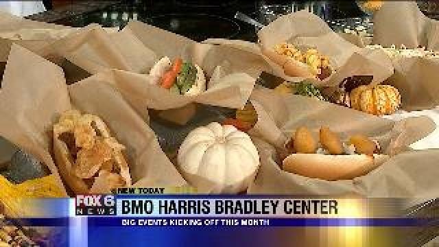 Hot dogs with a twist at BMO Harris Bradley Center