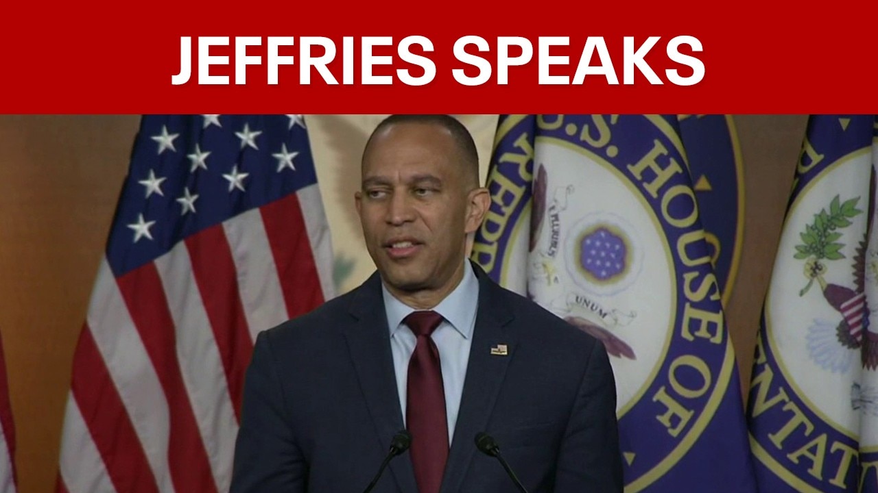 House minority leader Hakeem Jeffries press conference