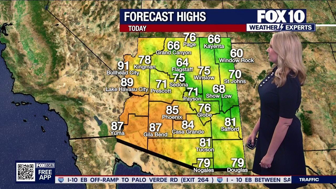Arizona weather forecast: Warming trend begins on Wednesday in Phoenix