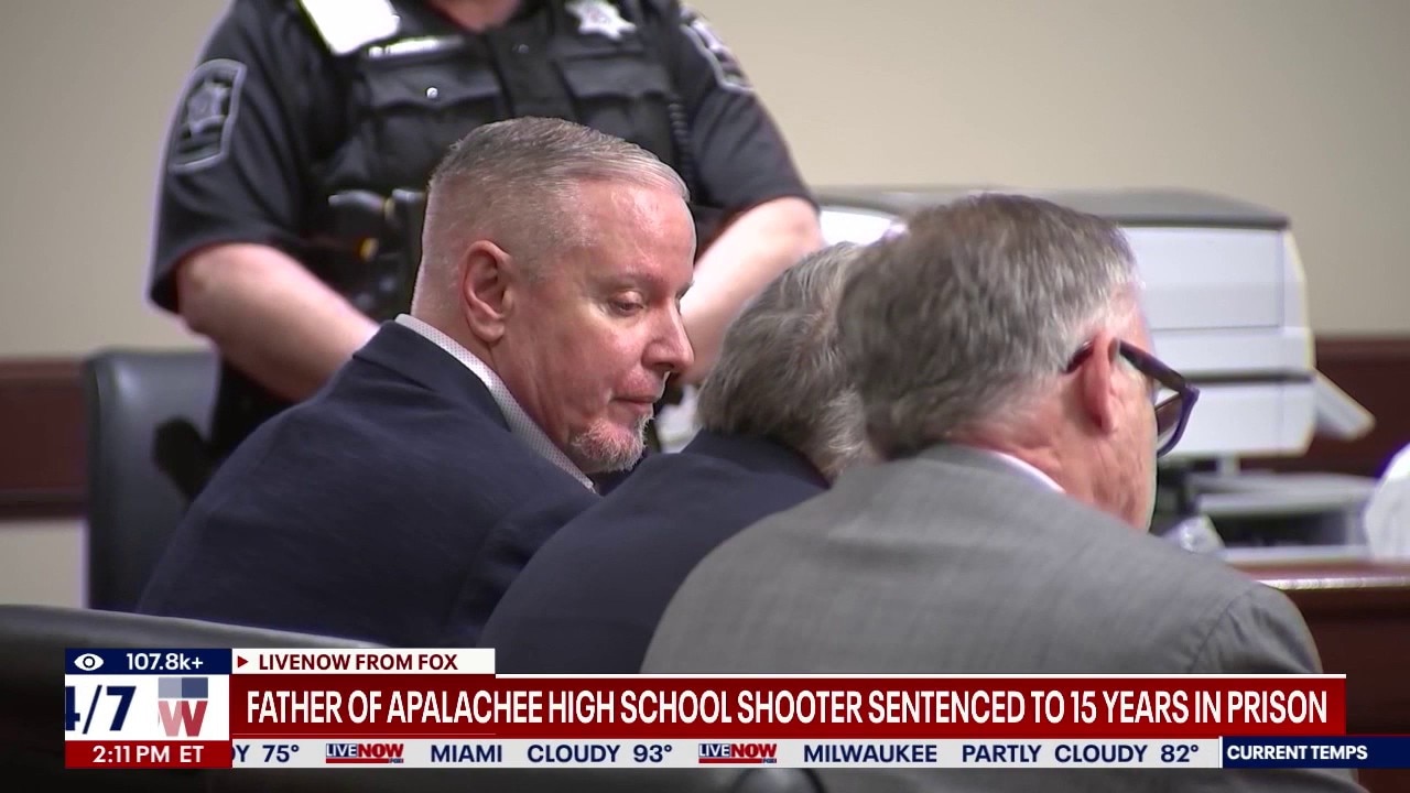 Father of Apalachee H.S. shooter sentenced to prison