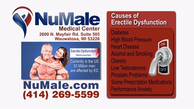 FOX Focus: NuMale Medical Center can help men coping with erectile dysfunction