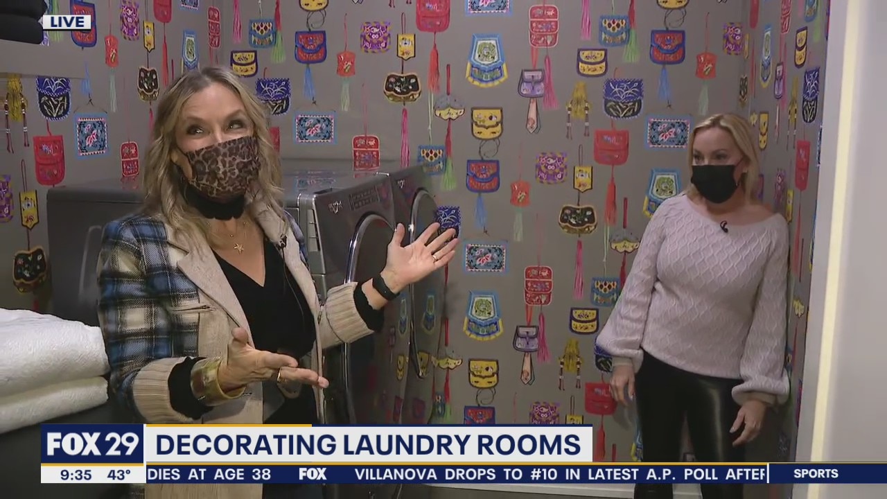 How to decorate laundry rooms