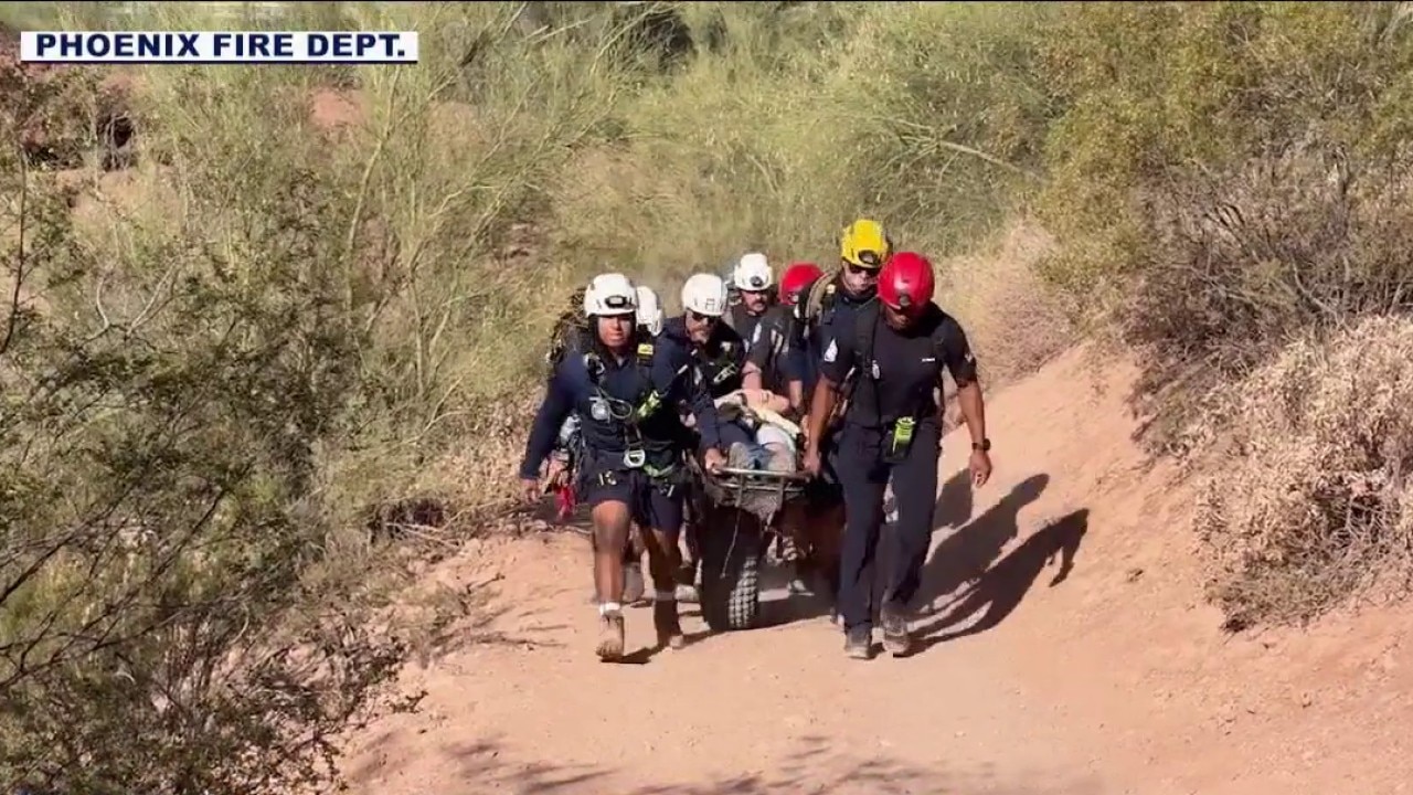 Several hikers rescued on Camelback Mountain