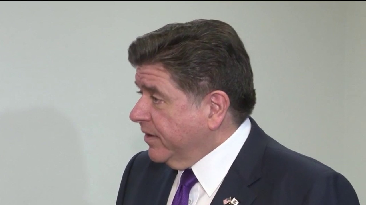 Gov. Pritzker speaks on 'megaprojects' bill, Bears stadium fight