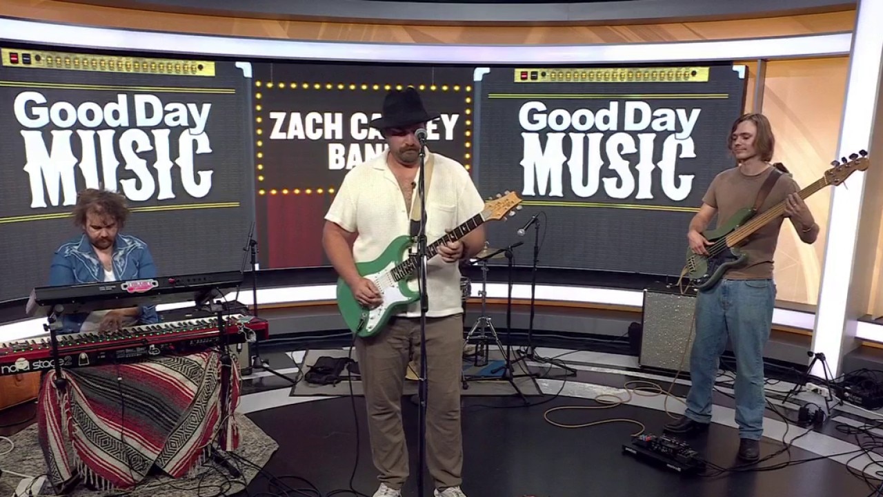 Zach Carney Band in FOX 7 Austin studios