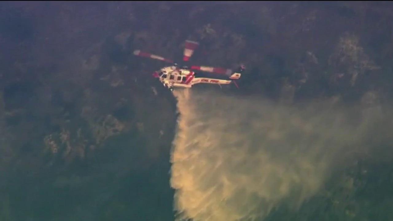 Morgan Fire burns near Clayton