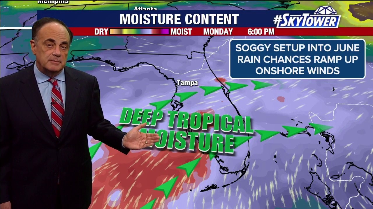 Tampa Weather | Memorial Day evening forecast