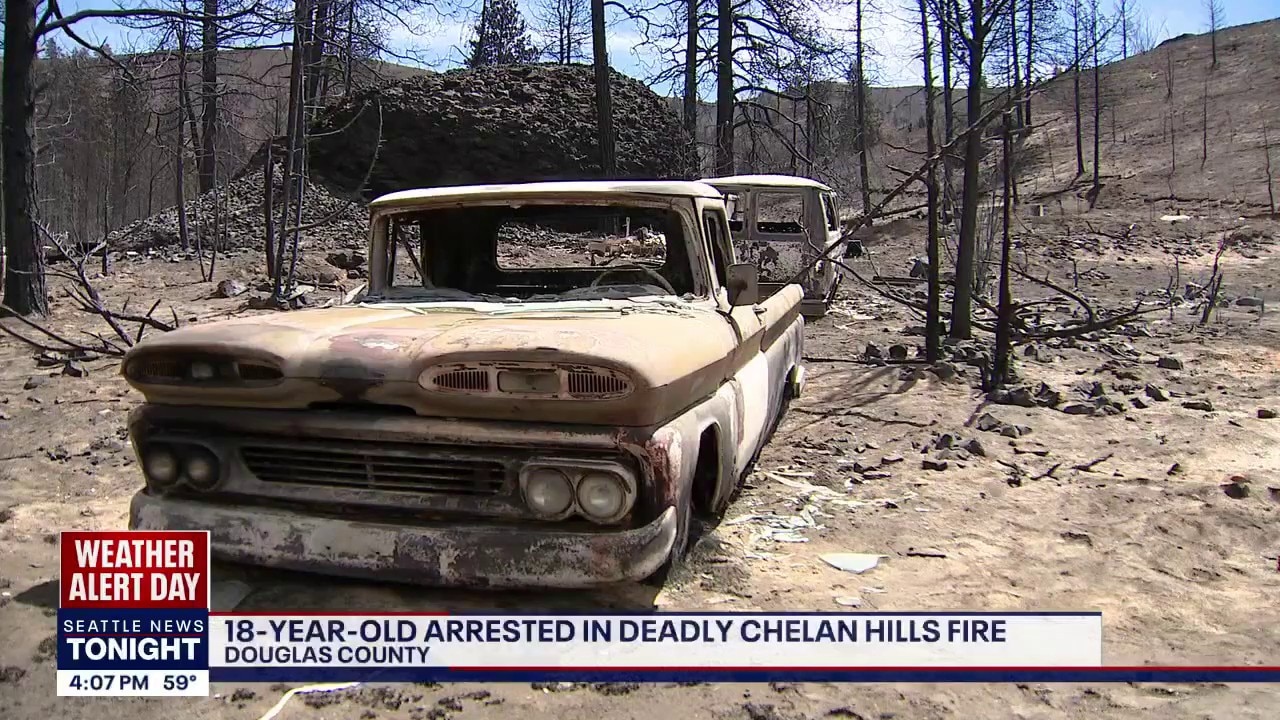 18-year-old arrested in deadly Chelan Hills Fire