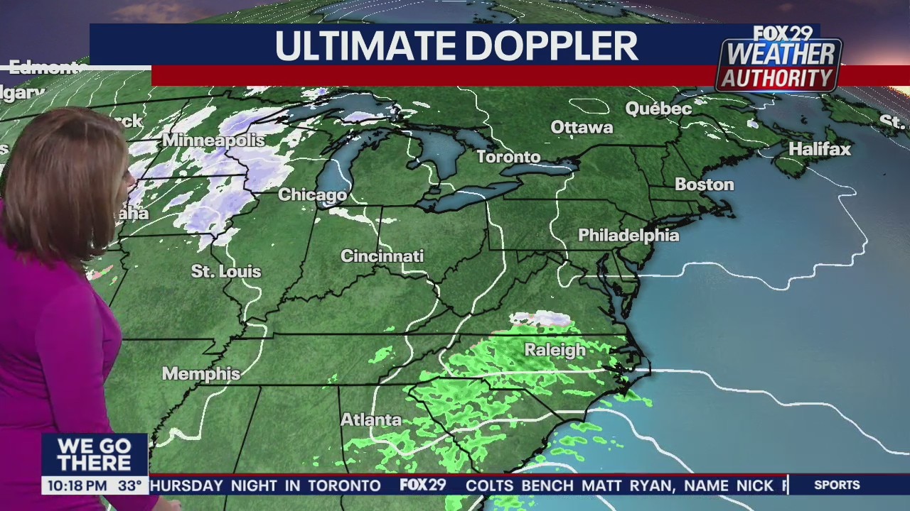 Weather Authority: 10 p.m. Wednesday forecast