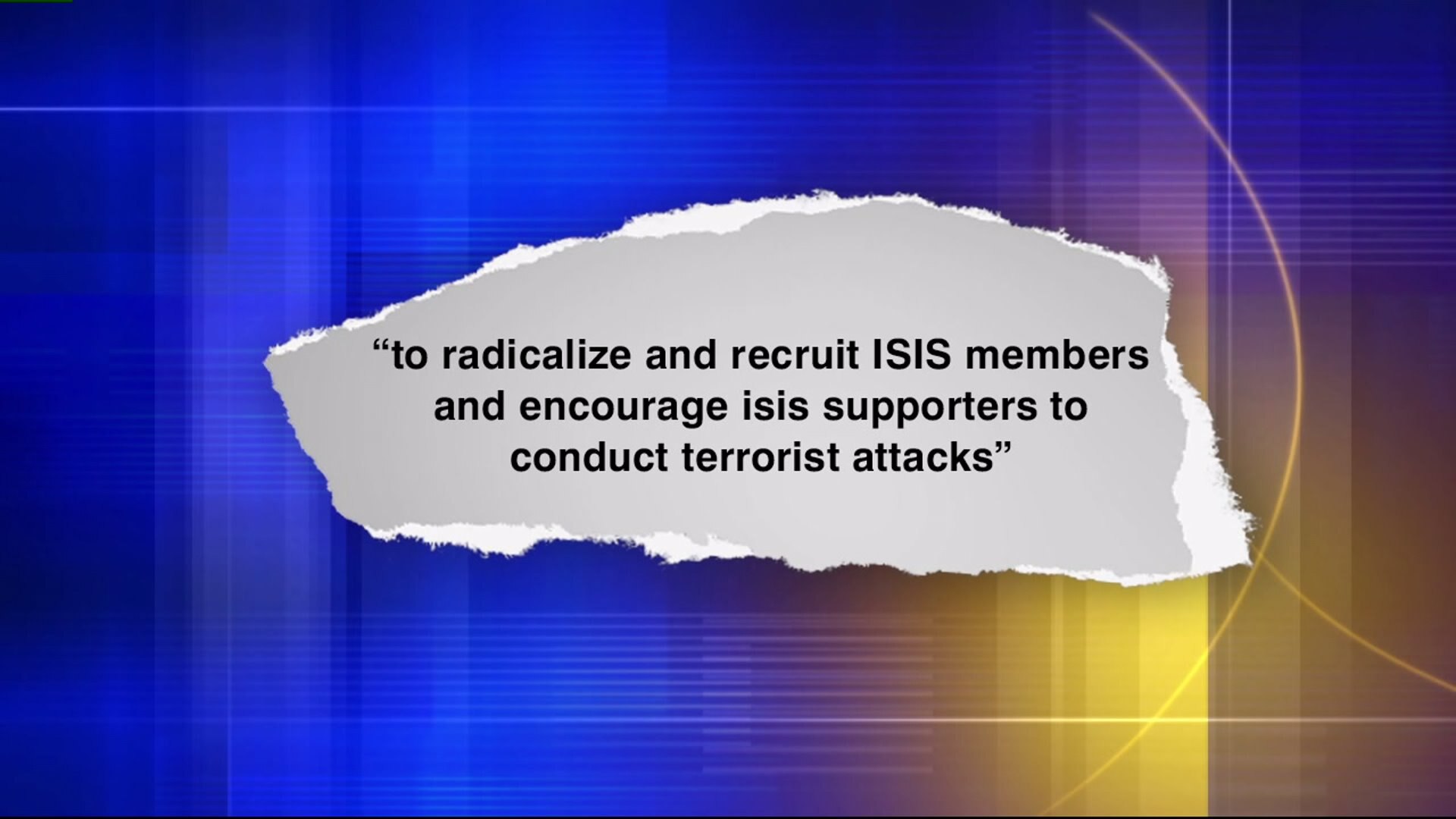 Cudahy resident accused of attempting to support ISIS