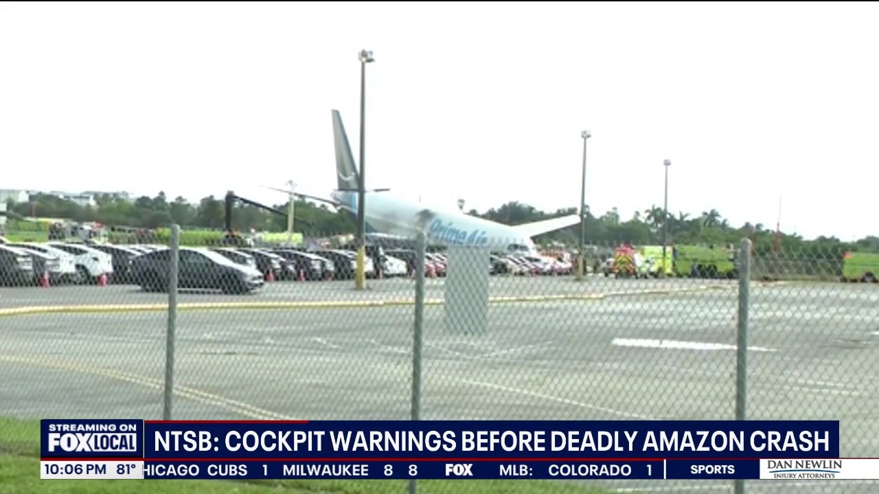 Cockpit transcript shows speed warnings before Amazon cargo plane crash