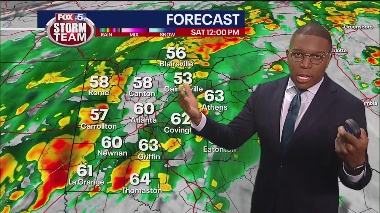 Thursday afternoon forecast