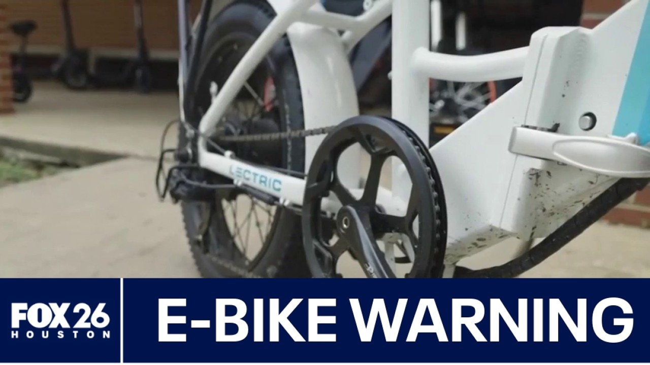 League City issuing warning about E-Bikes