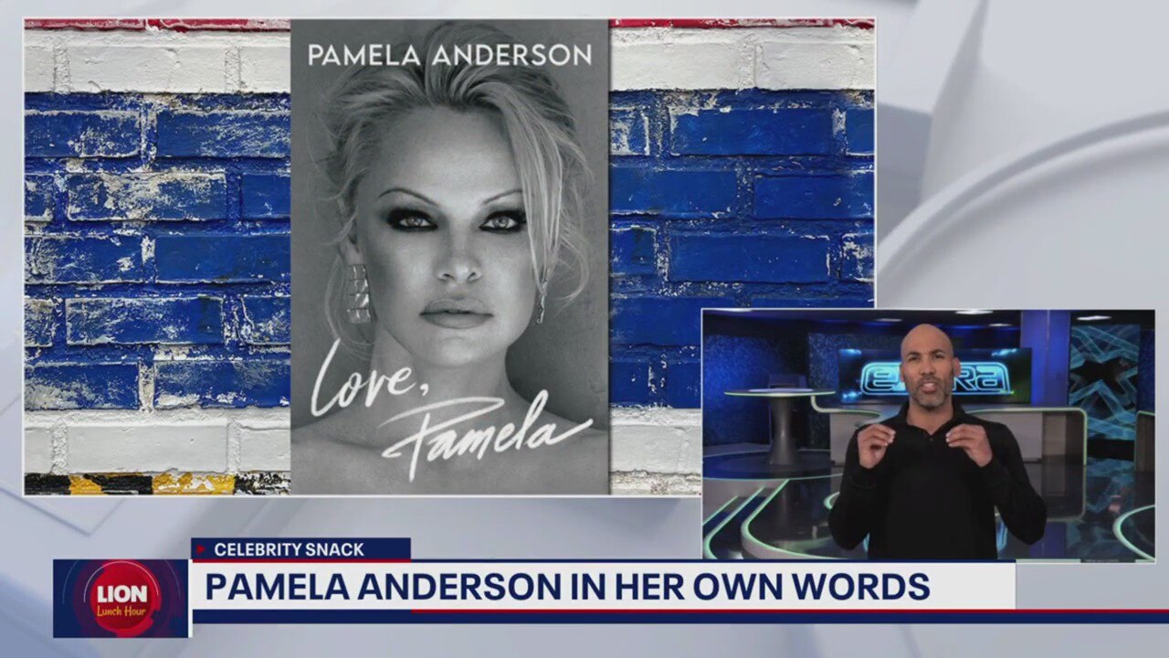 Pamela Anderson opens up in her own words in new book